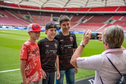 VfB Stuttgart: Kids-Tour at the MHPArena