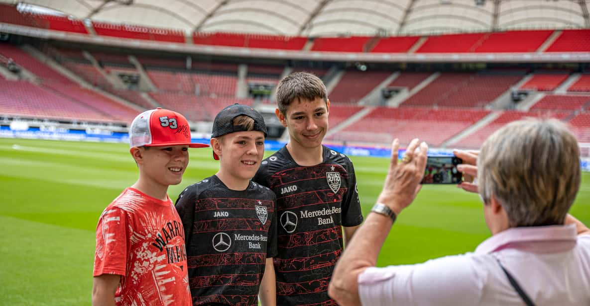 VfB Stuttgart: Kids-Tour At The MHPArena | GetYourGuide