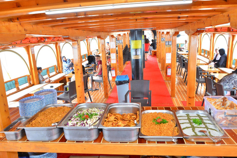 Atlantic Pirate Boat Tour to the Hidden Coves of Antalya Atlantic sunset boat tour with dinner & soft drinks