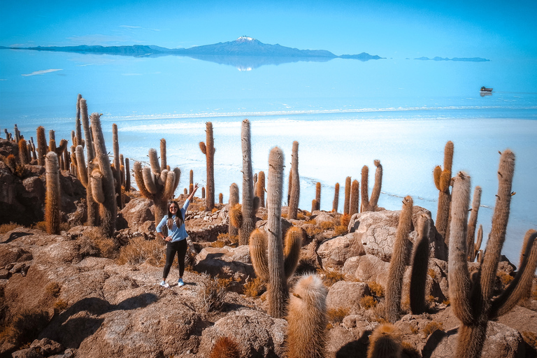 La Paz: Día completo en Uyuni + Autobuses nocturnos de ida y vuelta mejorados