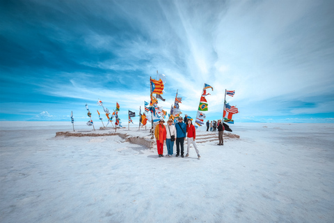 La Paz : Journée complète à Uyuni + bus de nuit aller-retour surclassés