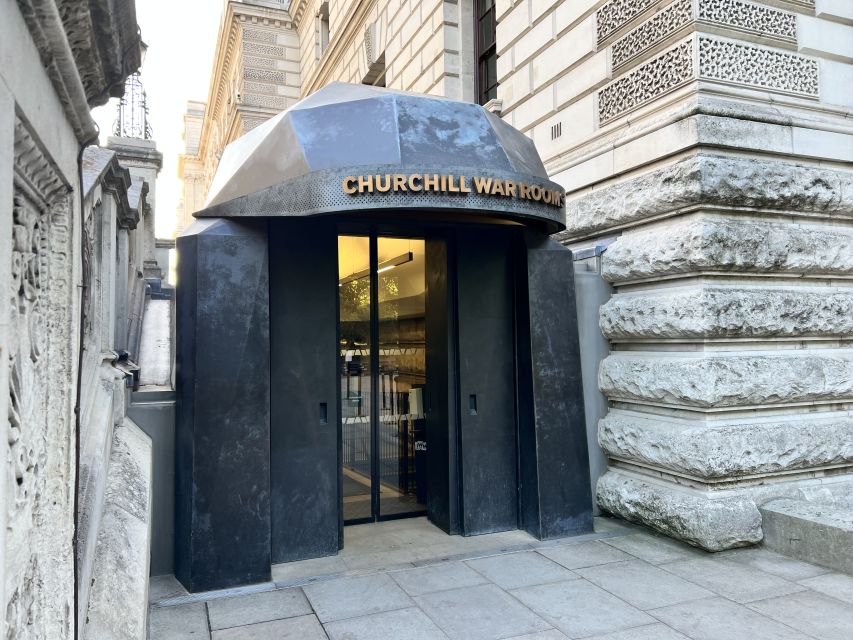 Ww2 And Churchill War Rooms Entrance
