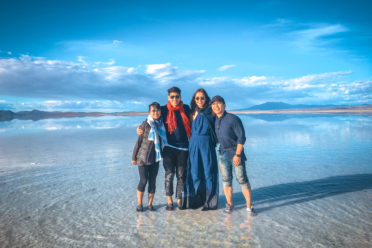 From La Paz: 5Day Tour Uyuni + Andean Lagoons with Bus Ride