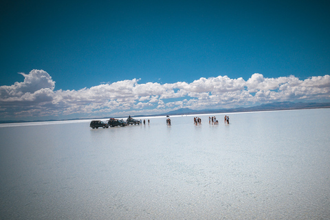 From La Paz: 5Day Tour Uyuni + Andean Lagoons with Bus Ride