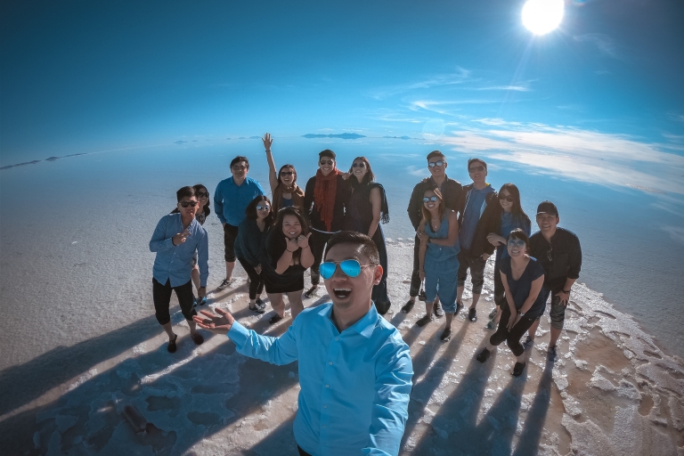 Von Uyuni: Salar de Uyuni - 3 Tage - Englischsprachiger Reiseführer
