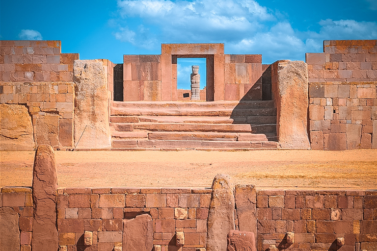 La Paz: Excursão compartilhada a Tiwanaku com almoço + guia de turismo