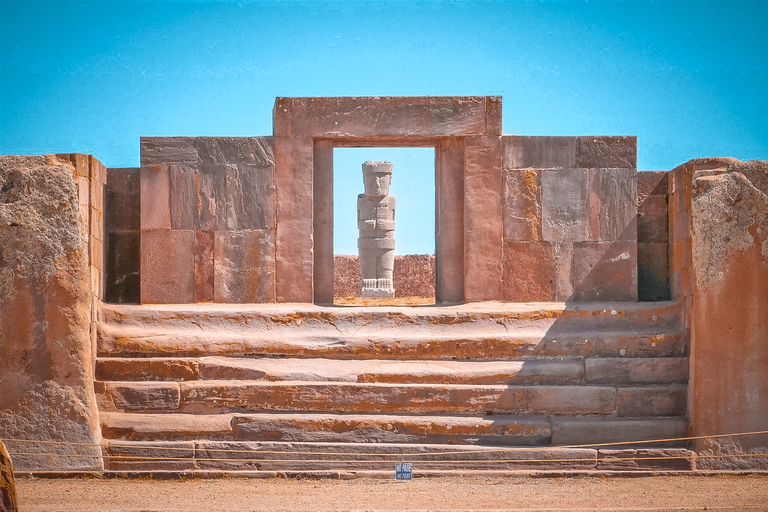 La Paz: Excursão compartilhada a Tiwanaku com almoço + guia de turismo