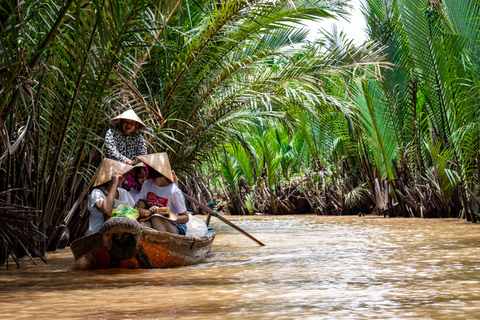 Tour de día completo en el Delta del Mekong (Mercado Flotante y Visita Local)