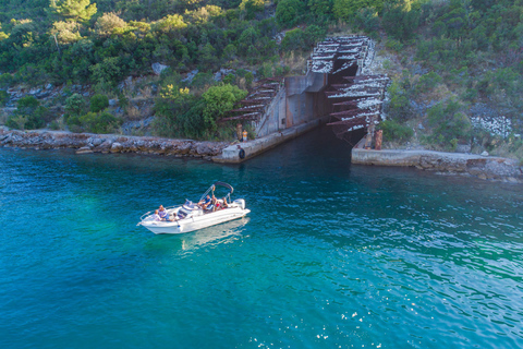 Blue Cave, Our Lady of the Rocks, Mamula private Excursion Boat Tours, Boat private Excursion, Boat transfer, Diving