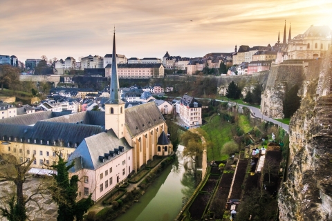 Paseo exprés por Luxemburgo con un lugareño