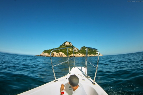 Río de Janeiro: Excursión en barco con Planasurf en la isla de TijucasExcursión en barco con Planasurf en la isla de Tijucas
