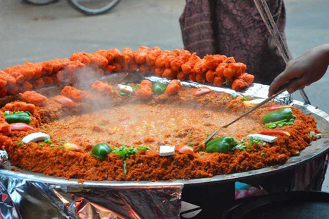 Delhi: tour a piedi del cibo di strada della vecchia Delhi con degustazioniDelhi: tour a piedi del cibo di strada della vecchia Delhi con trasferimenti