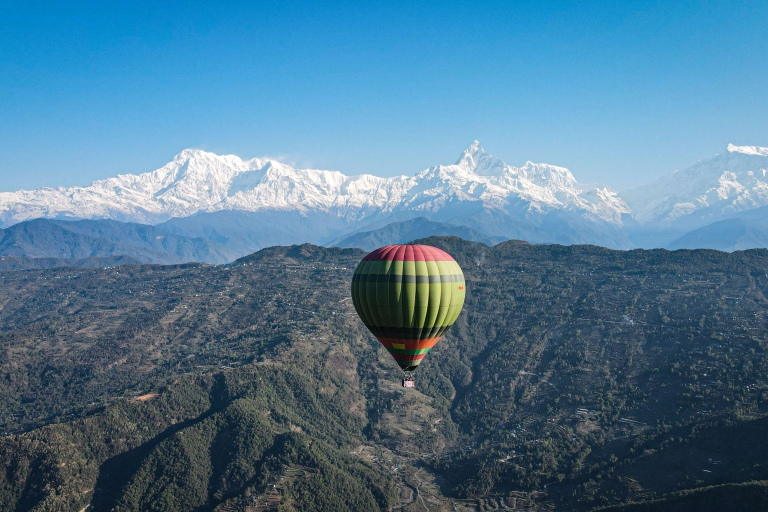 Pokhara : Montgolfière