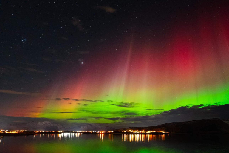 Harstad/Narvik/Tjeldsund: giro turistico dell&#039;aurora boreale in auto