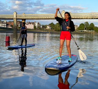 Stand up paddle em Londres