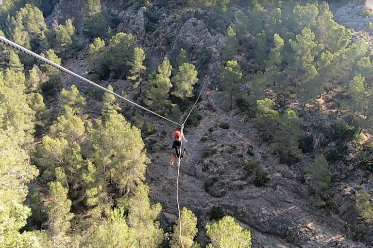 Valencia: Zip-line and Hanging Bridges Experience