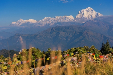 Von Kathmandu aus: 6 Tage Ghorepani, Poonhill & Ghandruk Trek