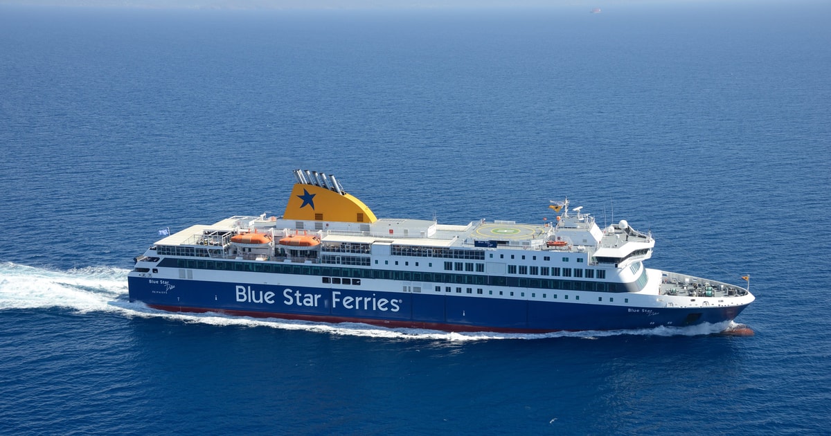 Paros Island/Athens Piraeus 1Way Transfer Ferry Tickets GetYourGuide
