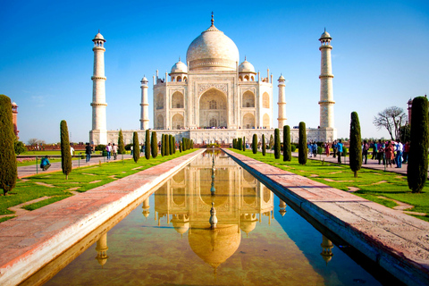 Agra: Taj Mahal privat guidad tur med inträde till mausoleum