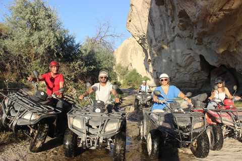 Cappadocia: Sunrise and Sunset Tours by ATV Cappadocia: Landscape & Local History Guided ATV Trail Tour