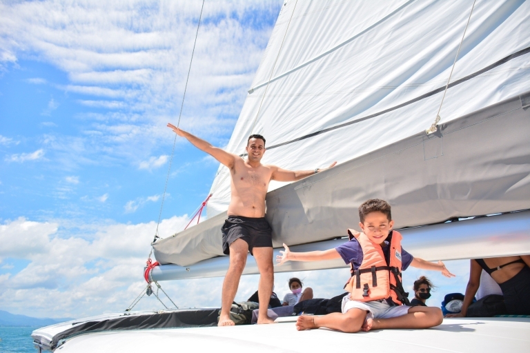 Phuket: Coral Yacht Boat Tour to Coral Island with Sunset Catamaran Yacht Sunset Dinner to Promthep Cape