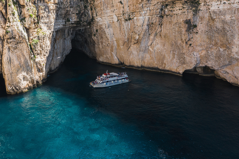 Au départ de Benitses/Lefkimmi : Croisière d'une journée à Paxos, Antipaxos et les grottesDepuis le port de Lefkimmi : Excursion d'une journée à Paxos, Antipaxos et les grottes