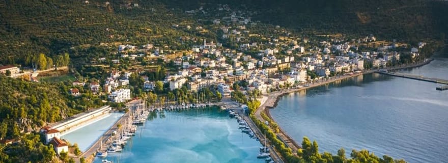 Athènes : Billet de ferry vers/depuis Methana