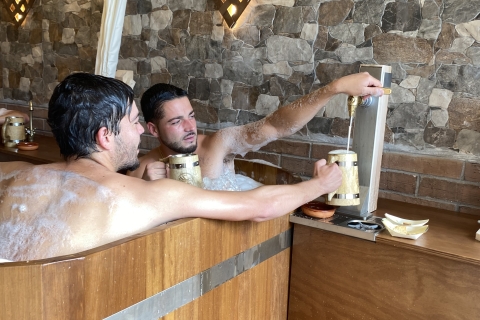 Alicante : expérience de spa à la bière avec dégustations et collations