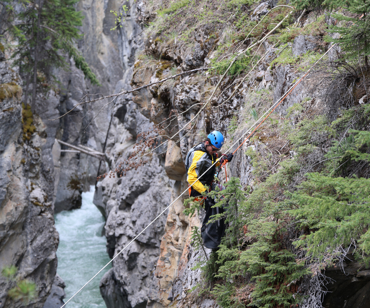 Rockies Aquatic canyoning tour