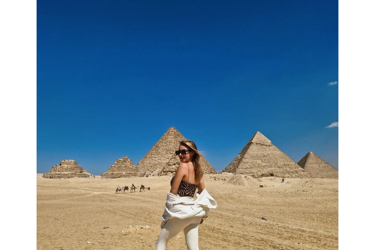 Guided Tour to Giza Pyramids, Sakkara and Memphis with Lunch