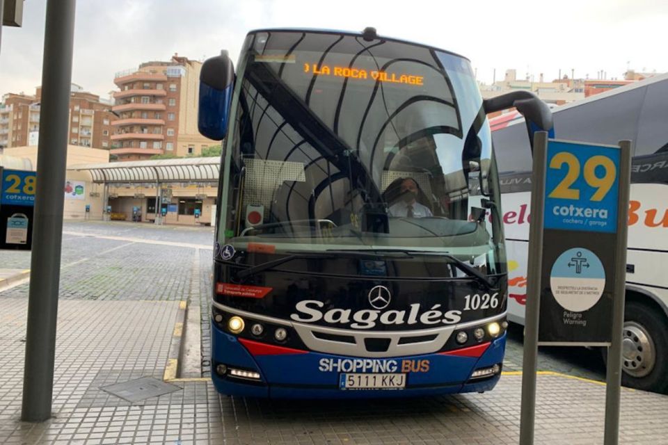Return Express Coach Transport from Barcelona Centre to La Roca Village