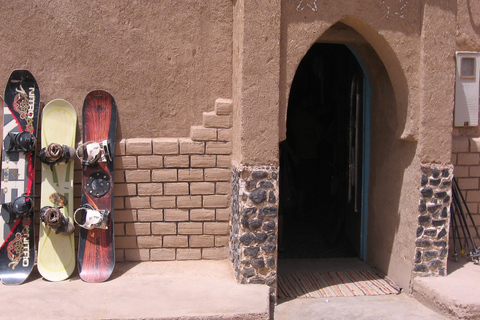 Privat: Sandboarding i sanddyner från Agadir/Taghazout