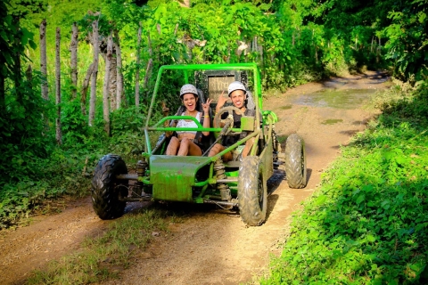 Punta Cana: Jungle Safari Zipline, buggy's en paardrijden