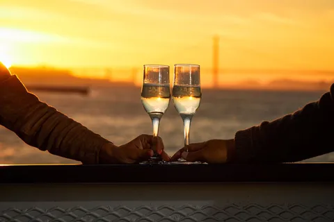 San Francisco : Croisière sur le pont du Golden Gate et dans la baie au coucher du soleil