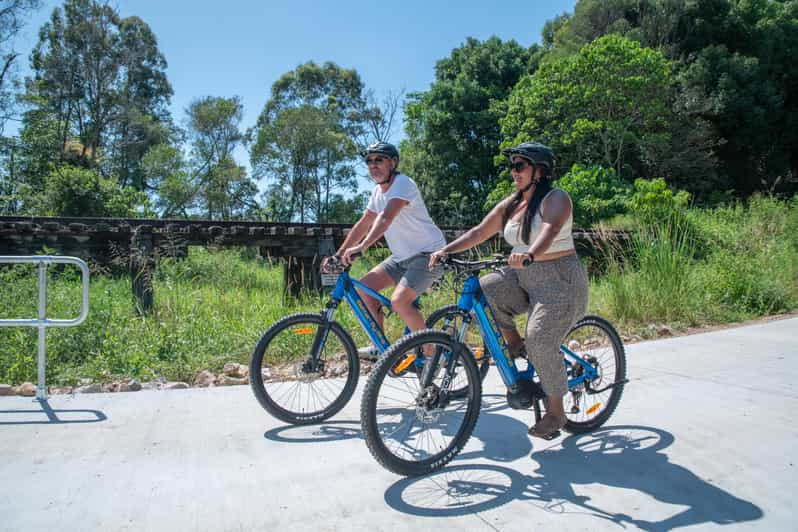 Byron Bay: Northern Rivers Rail Trail E-Bike hire & shuttle | GetYourGuide