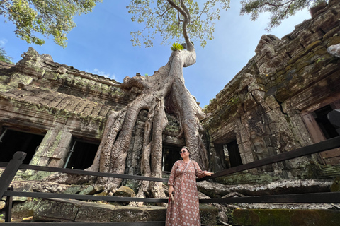 Siem Reap: tempels E-bike rondleiding inclusief lokale lunch