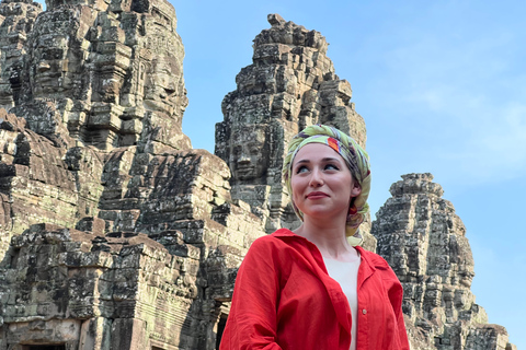 Siem Reap: E-Bike Guided Tour of Angkor Wat with Local Lunch