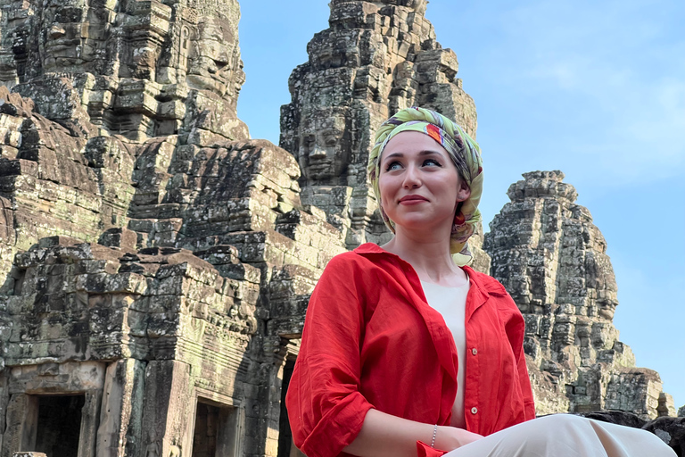 Siem Reap: E-Bike Guided Tour of Angkor Wat with Local Lunch