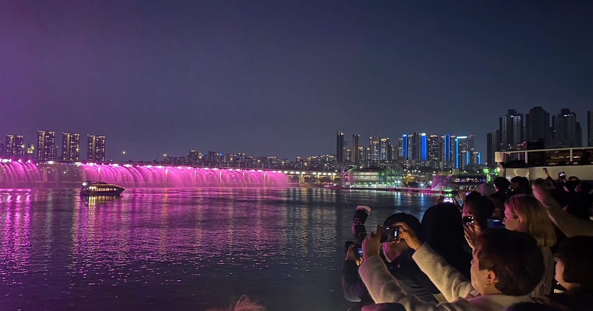 Seoul Han River Guided Night Cruise And Hangang Park Picnic GetYourGuide