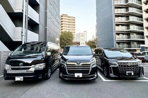 Service de chauffeur privé : Osaka vers/depuis KyotoDe Kyoto à Osaka : Minivan exécutif