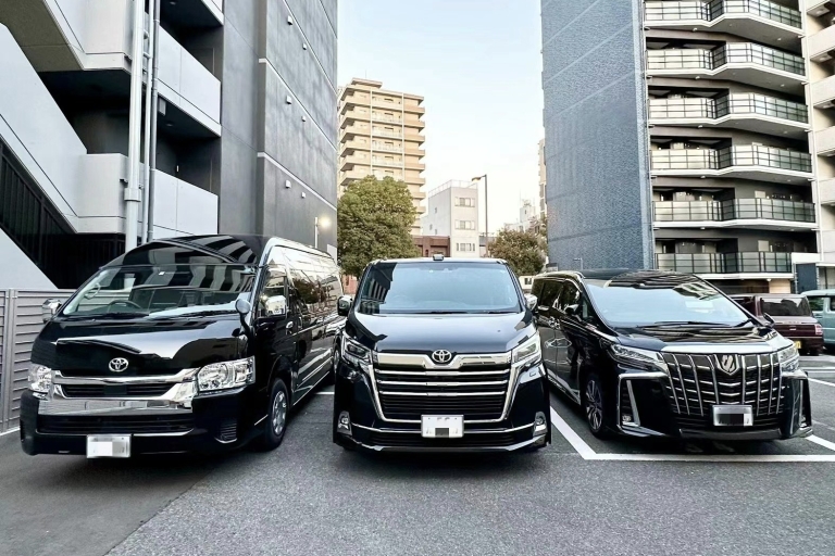 Servicio de Chófer Privado: Osaka a/desde KiotoDe Kioto a Osaka: Minivan ejecutiva