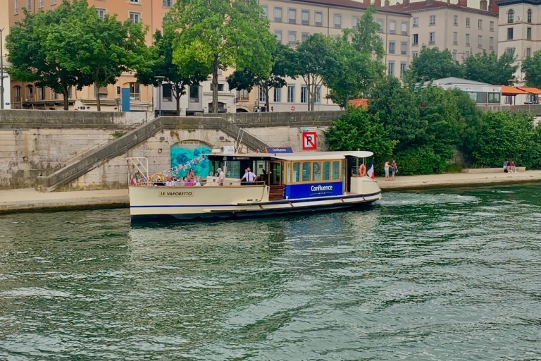 Wycieczka łodzią po LyonieWycieczka po mieście ze słynnym tramwajem wodnym Vaporetto w Lyonie