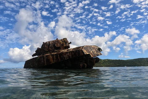 Fajardo: Paseo en barco por Culebra con snorkel, almuerzo y bebidas