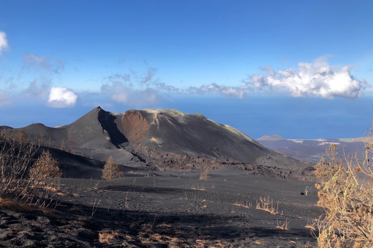 La Palma: rondleiding naar de nieuwe Tajogaite-vulkaan + transferBushalte Los Cancajos-Pick-up Pharmacy (dinsdag tot en met vrijdag)