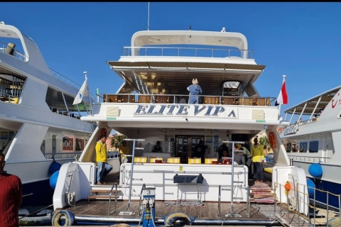 Elite vip cruise from Sharm with snorkelling and lunch