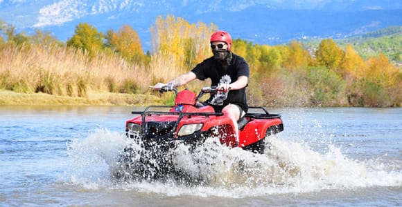 From city of Side: Taurus Mountains Quad ATV Tour