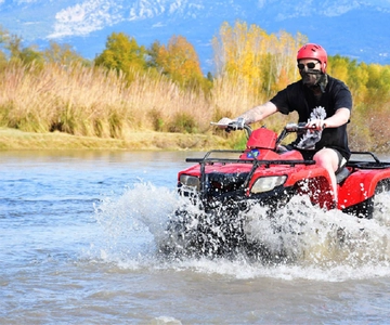 From city of Side: Taurus Mountains Quad ATV Tour