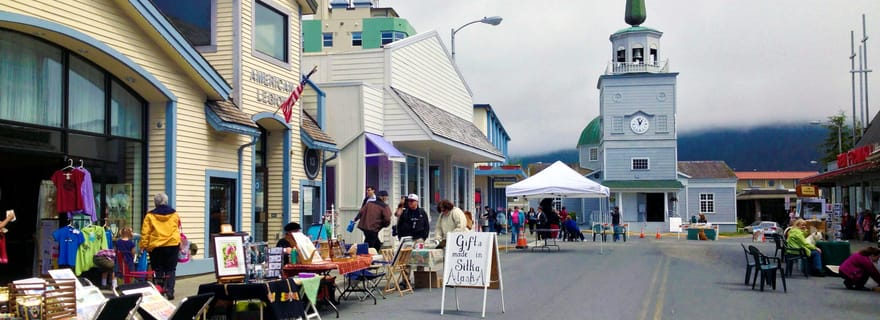 Sitka : Visite guidée à pied du centre-ville historique