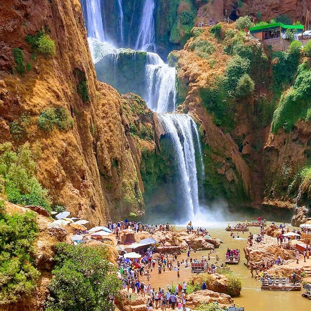 From Marrakech: Ouzoud Waterfalls Guided Hike And Boat Tour | GetYourGuide