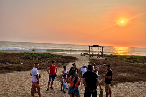 La Crucecita : Visite de la lagune magique avec bioluminescence et tortues
